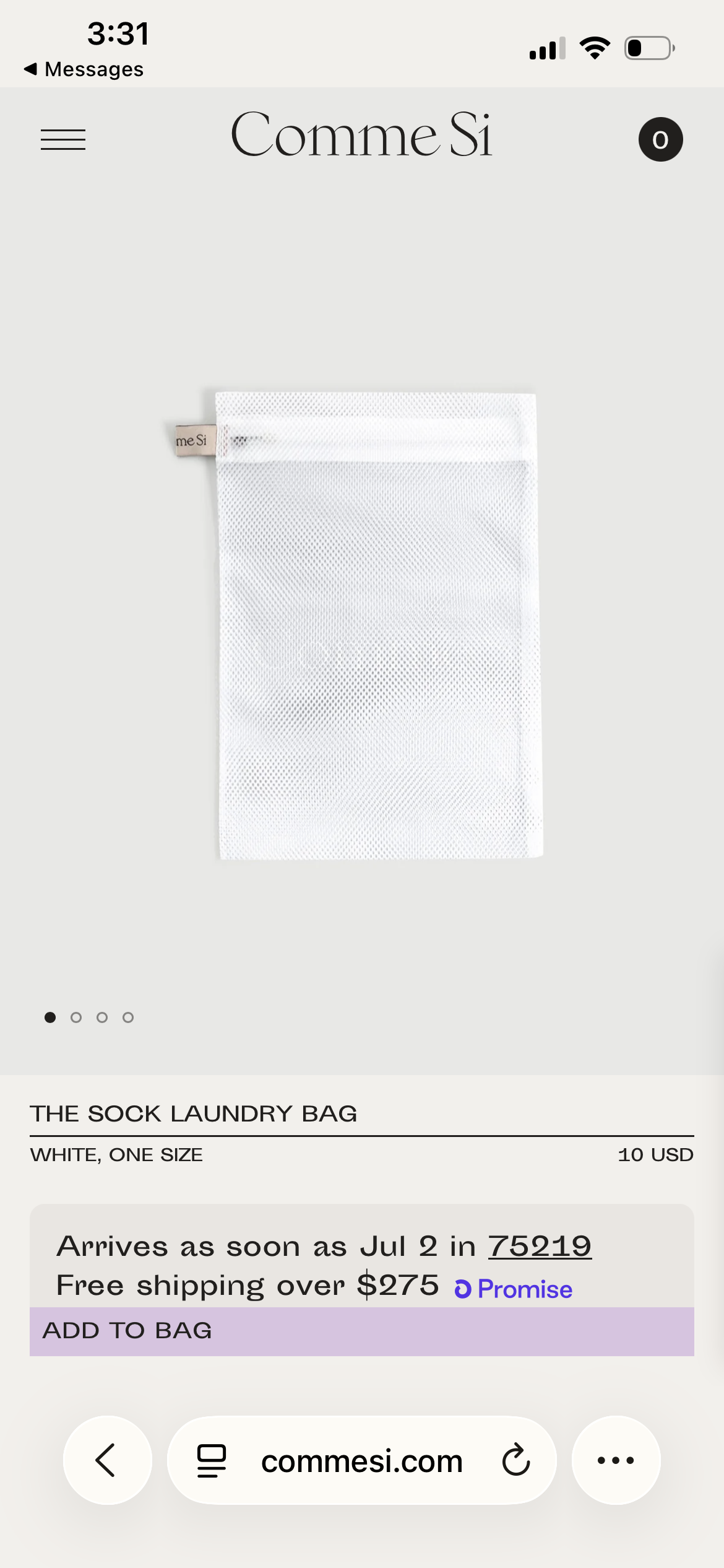 The Washing Bag